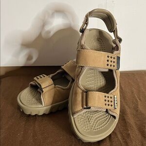 😄Unisex Crocs Velcro adjustable massage insole NWOT comfortable summer ready